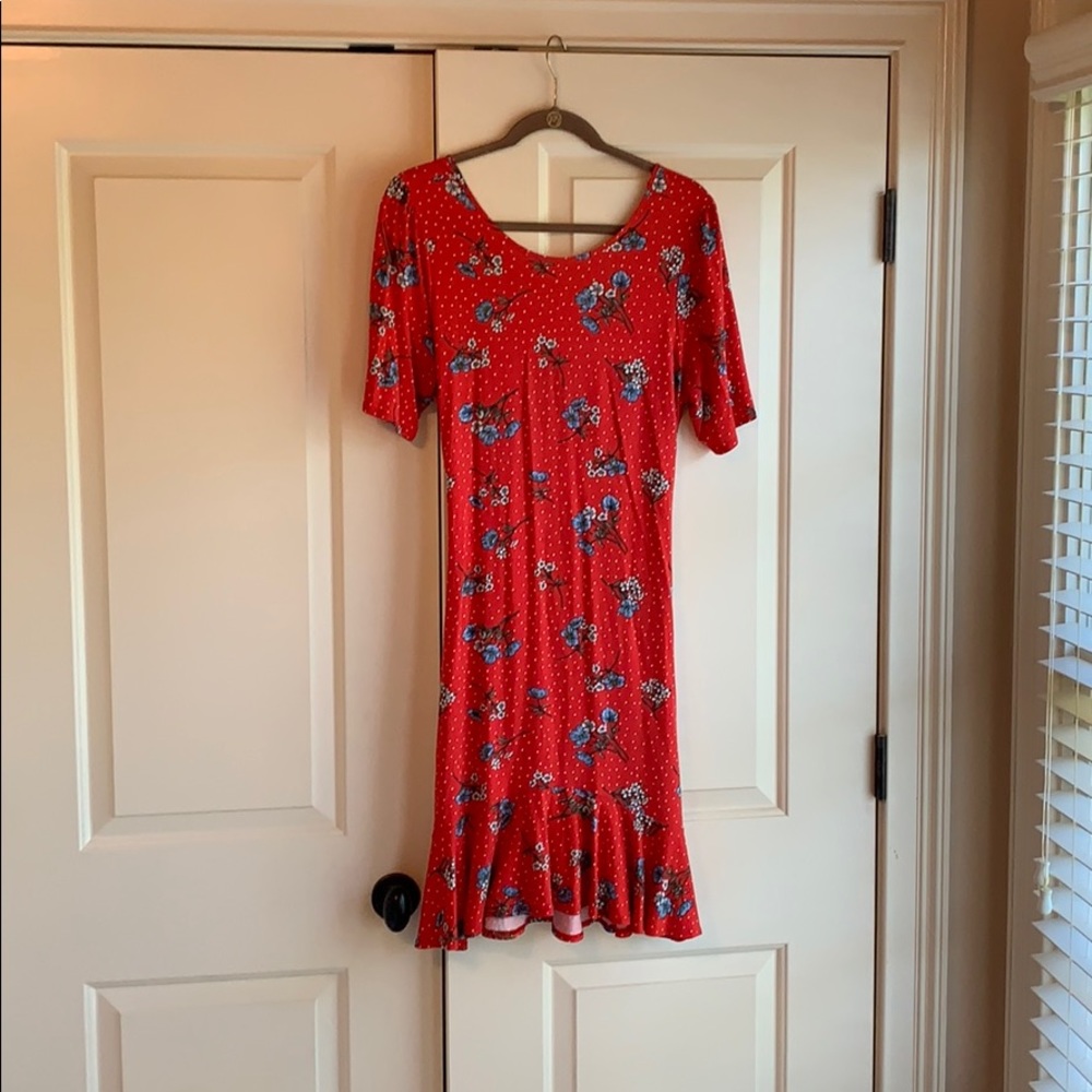 ASOS Red Dress, Size 10